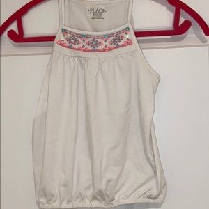 Girl’s embellished tank top!